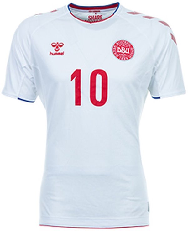 Uniforme 2 da Seleo da Dinamarca para a Copa do Mundo de 2018
