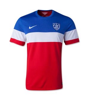Uniforme 2 da Seleo dos Estados Unidos para a Copa do Mundo de 2014
