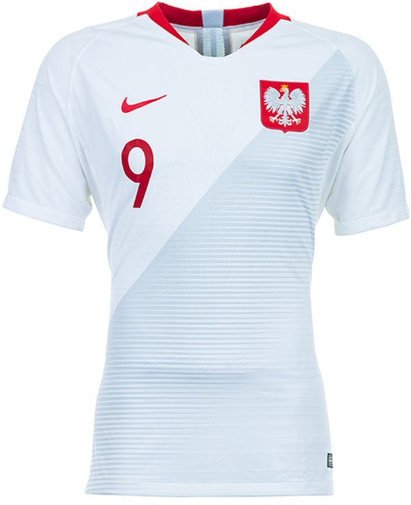 Uniforme 1 da Seleo da Polnia para a Copa do Mundo de 2018