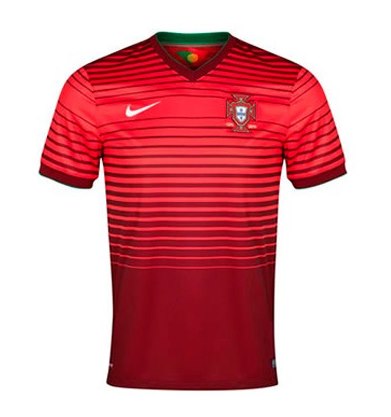 Uniforme 1 da Seleo de Portugal para a Copa do Mundo de 2014