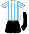 Uniforme 1 da seleo da Argentina