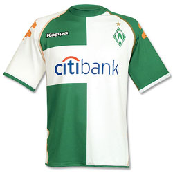 Uniforme 2 do Werder Bremen - Temporada 2007/2008