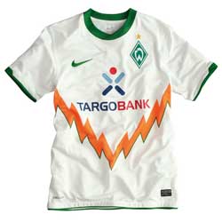 Uniforme 2 do Werder Bremen - Temporada 2010/2011